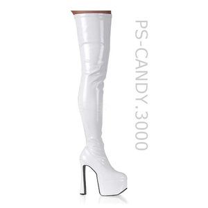 Pleaser Thigh High Boots 6-inch Heels